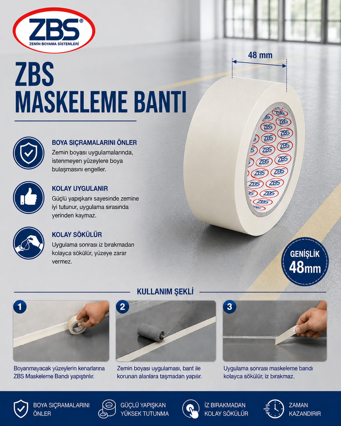 ZBS MASKELEME BANDI (48*30) 36ad./koli