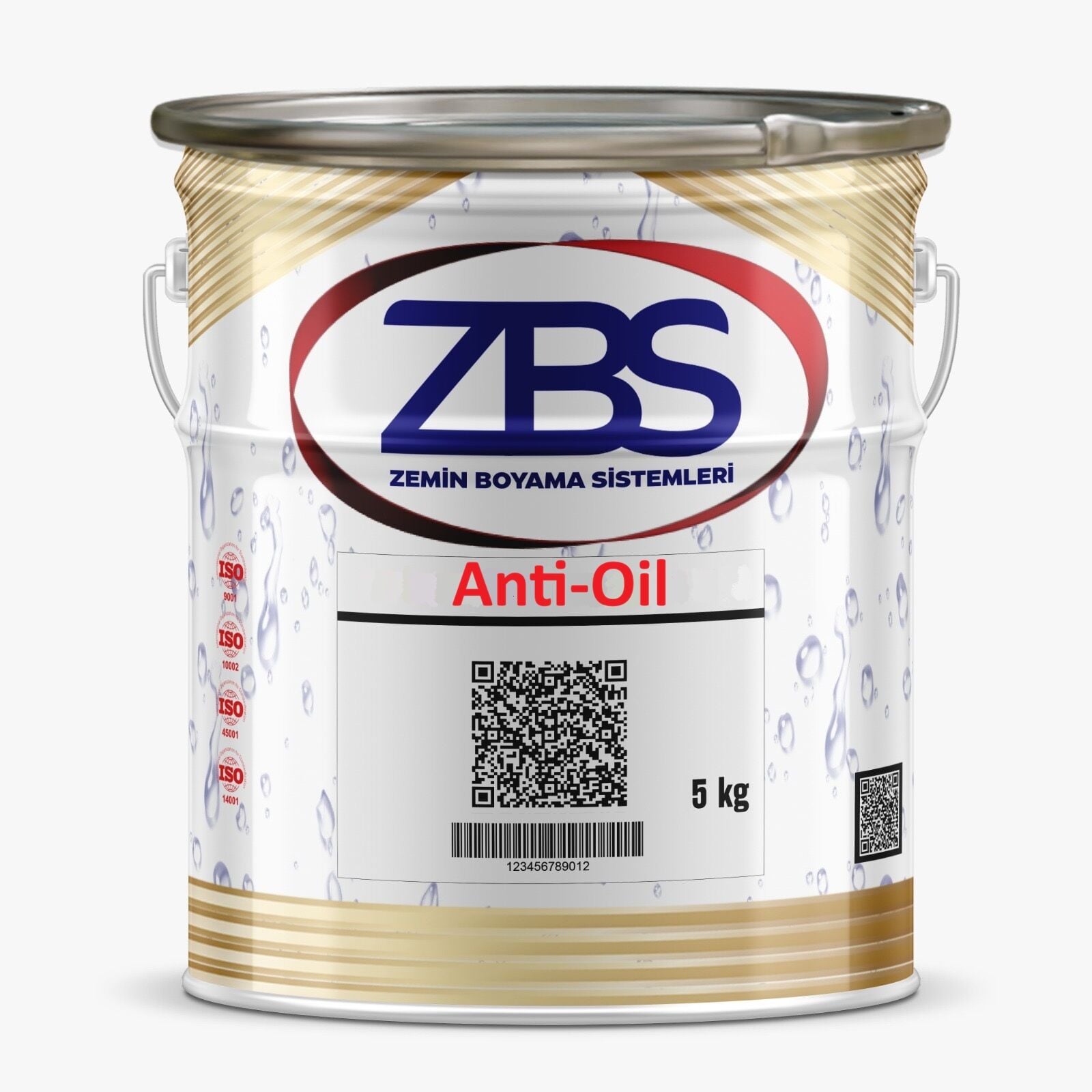 ZBS Anti-Oil 5kg. (Zeminde motor yağı, yanık yağı vb. yok eden güçlü solüsyon)