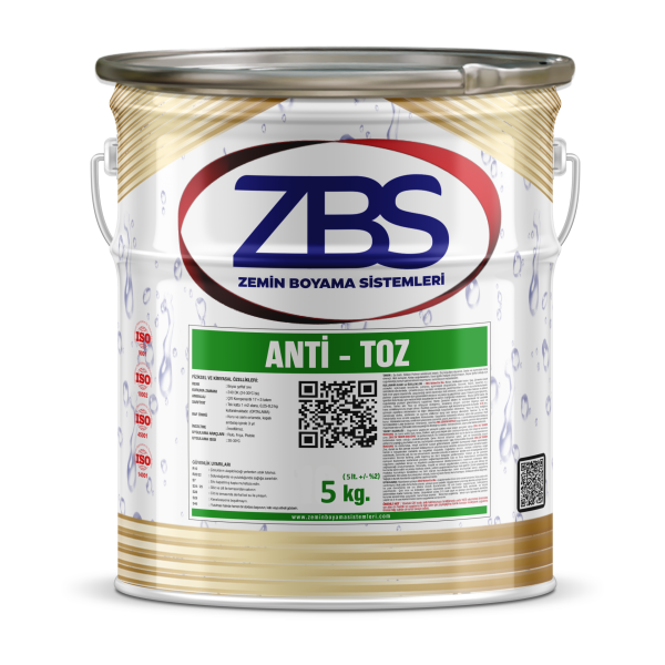 ZBS ANTİ-TOZ 1K (Tozumayı anında keser ve zemini doyurur.) 5 Kg.