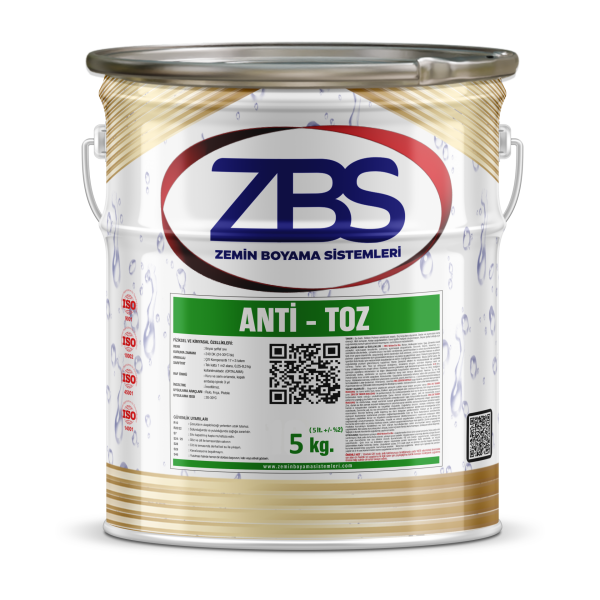 ZBS ANTİ-TOZ 1K (Tozumayı anında keser ve zemini doyurur.) 5 Kg.